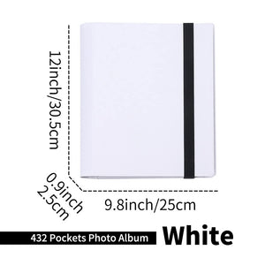 Lifebea 432 Pockets Photo Album For Fujifilm Instax Mini Camera, Polaroid Snap Pic-300 Z2300 Instant 2X3 Book 11 9 Evo 9