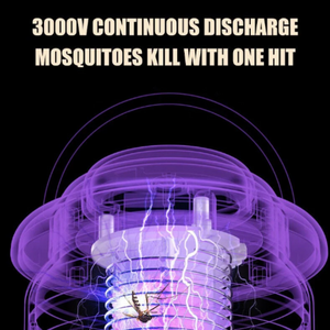 Lifebea Electric Insect Killer Mosquito Pest Fly Bug Zapper Catcher Trap Lamp Repellent Light For Home Or Outdoor Portab