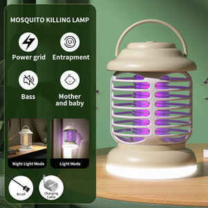 Lifebea Electric Insect Killer Mosquito Pest Fly Bug Zapper Catcher Trap Lamp Repellent Light For Home Or Outdoor Portab