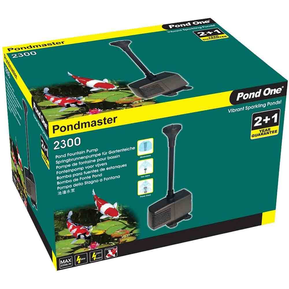 Pond One Pondmaster 2300 Fountain Pump Kit - 2200L/H