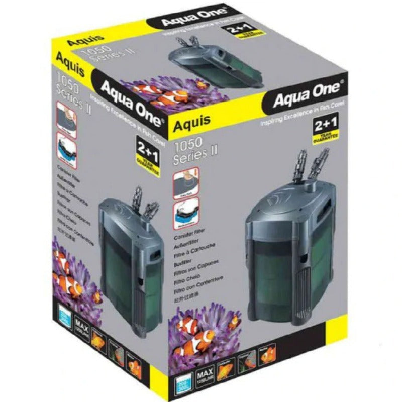 Aqua One Aquis 1050 Series Ii Canister Filter 1250L/H