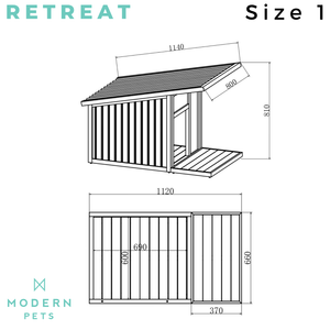 The Retreat Modern Dog House