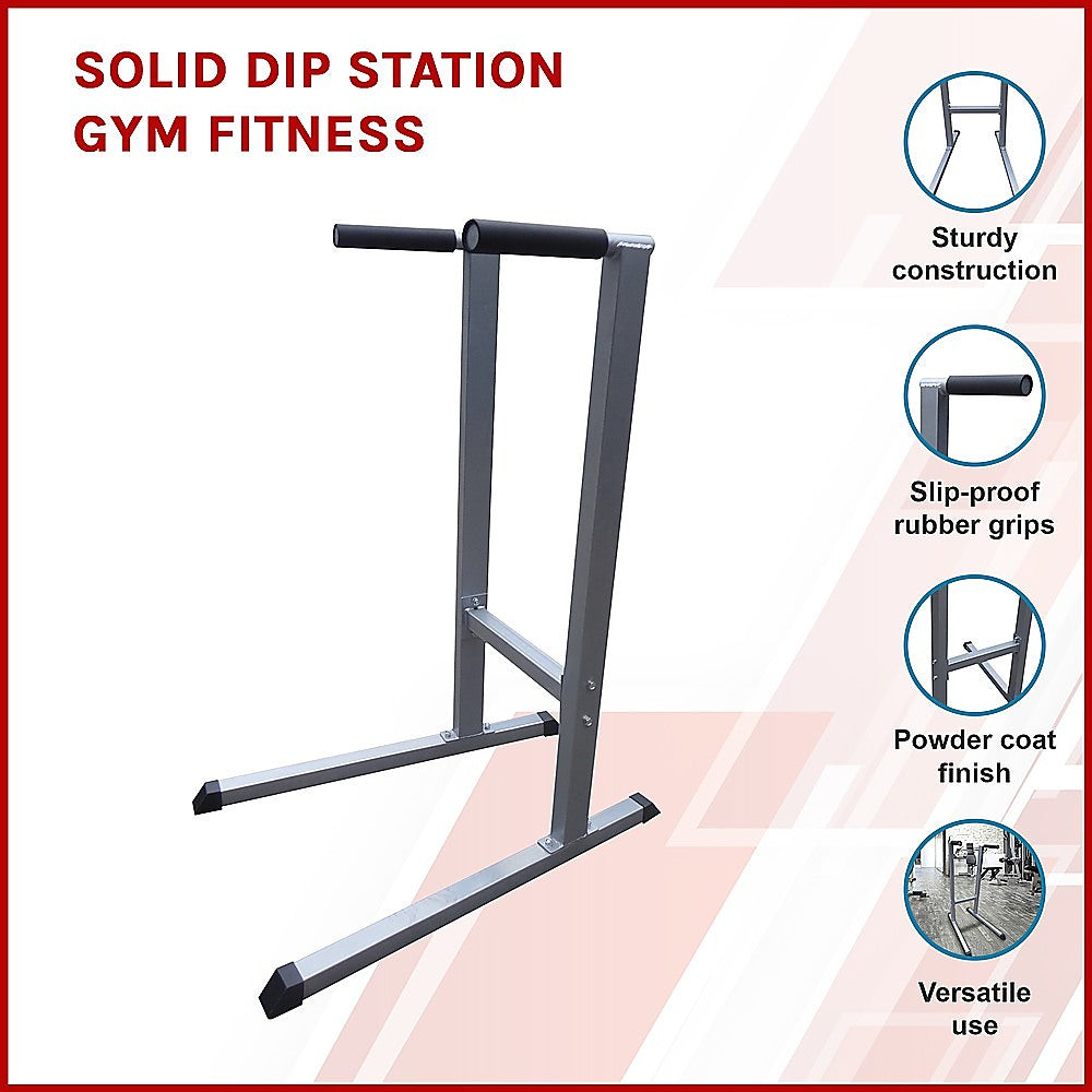 Solid Dip Station Gym Fitness