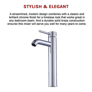 Basin Mixer Tap Faucet -Kitchen Laundry Bathroom Sink