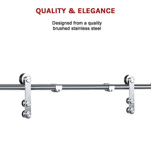 Sliding Barn Door Hardware Stainless Steel