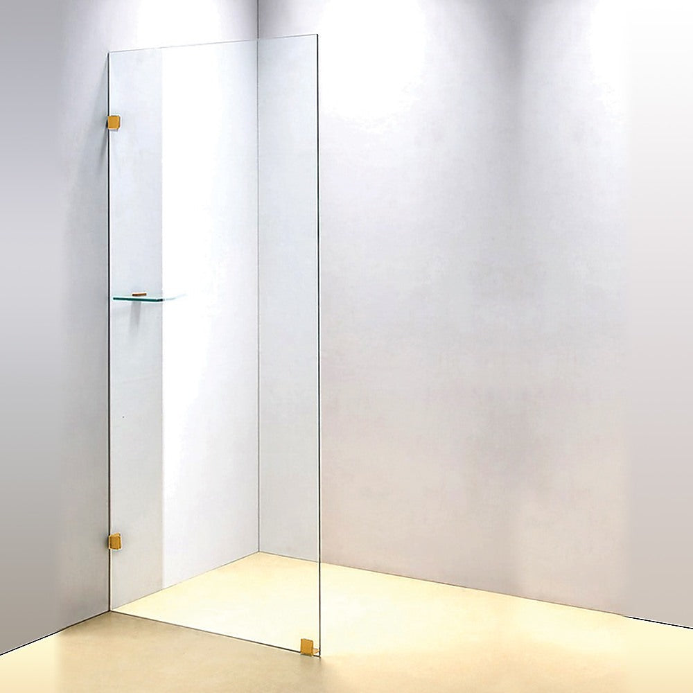 800 X 2100Mm Frameless 10Mm Safety Glass Shower Screen