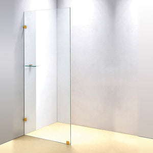 900 X 2100Mm Frameless 10Mm Safety Glass Shower Screen