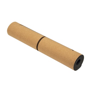 Natural Cork Tpe Yoga Mat Sports Eco Friendly Exercise Fitness Gym Pilates