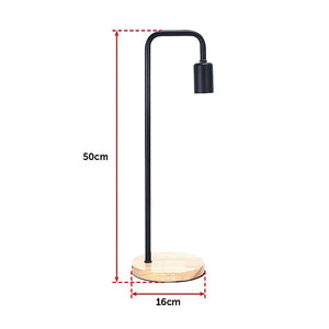 Modern Table Lamp Desk Light Bedside Bedroom Black