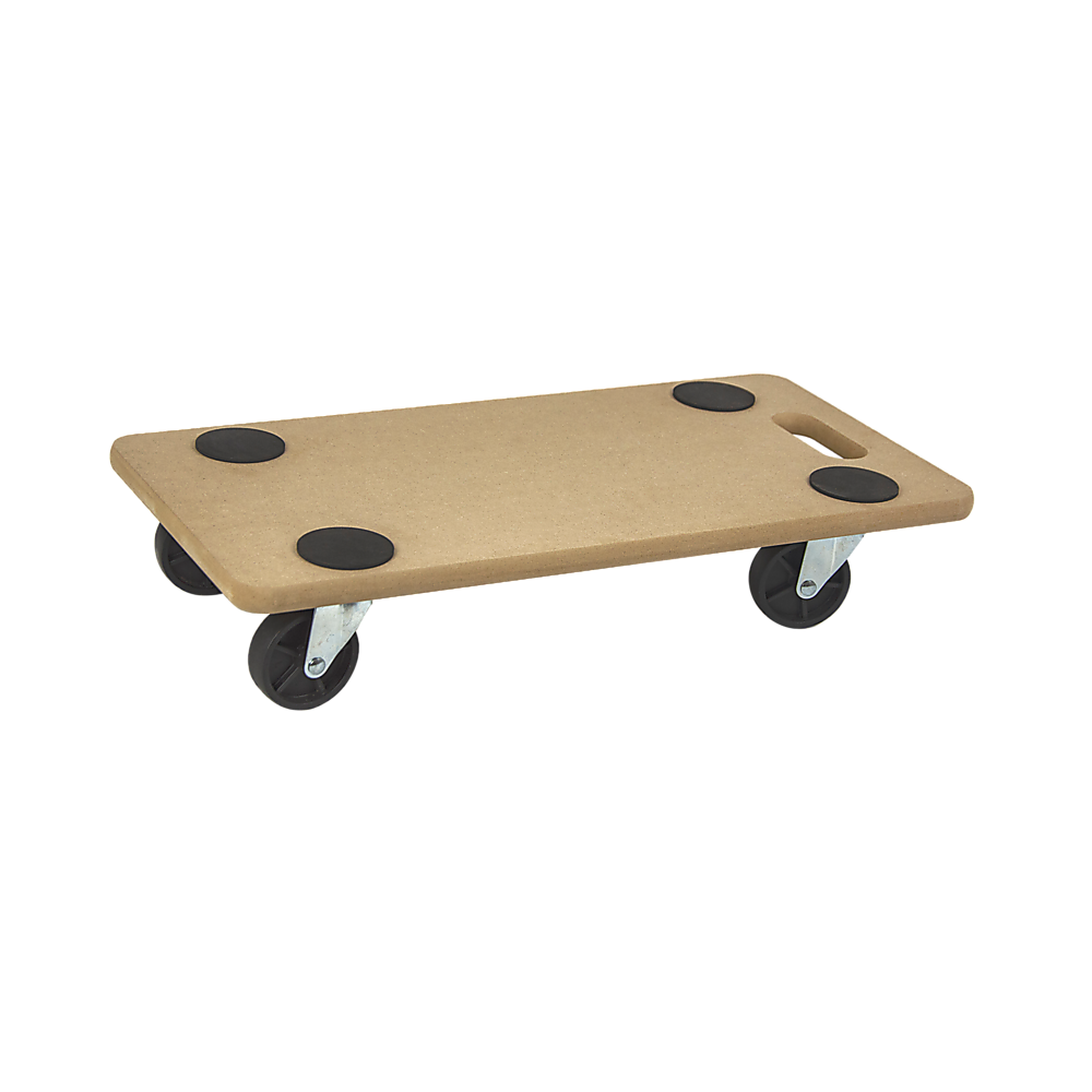 200Kg Heavy Duty Hand Dolly Furniture Wooden Trolley Cart Moving Platform Mover