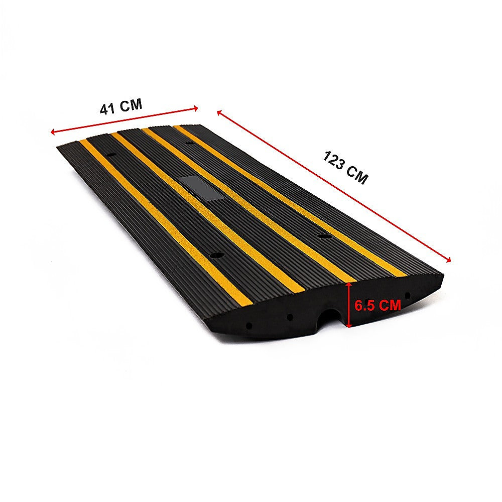 Car Driveway Curb Ramp Rubber 10000 Kg Industrial Capacity