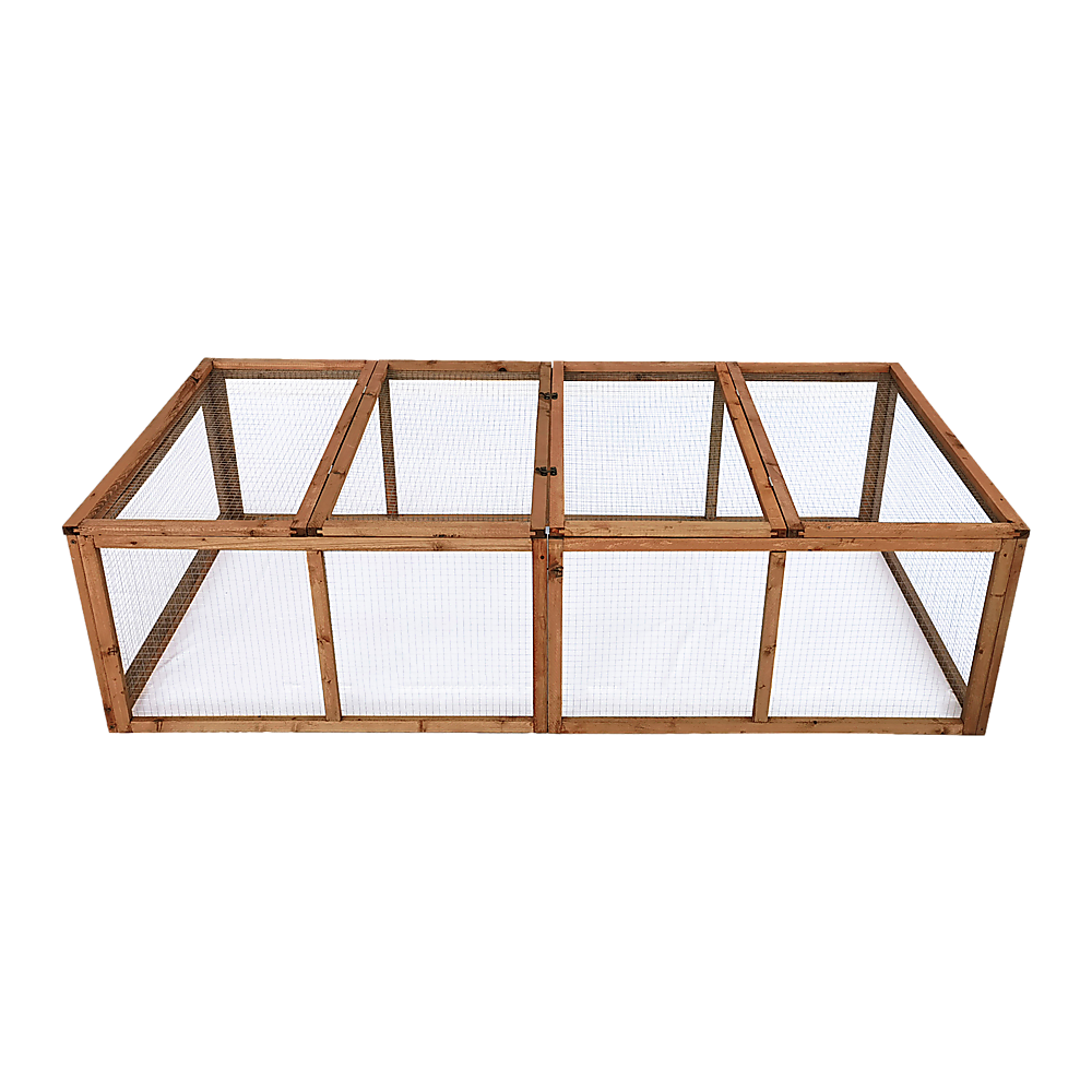 Chicken Coop Large Run Guinea Pig Cage Villa Extension Rabbit Hutch House Pen