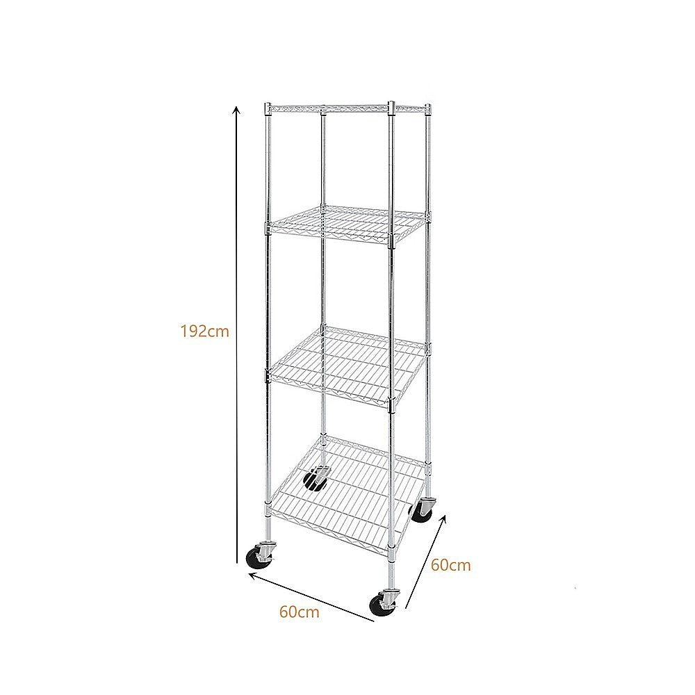 Modular Wire Storage Shelf 600 X 1800Mm Steel Shelving