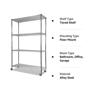 Modular Wire Storage Shelf 1500 X 350 1800Mm Steel Shelving