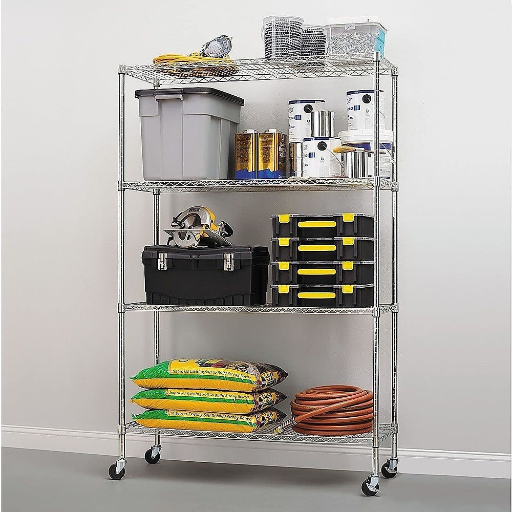 Modular Wire Storage Shelf 900 X 450 1800Mm Steel Shelving