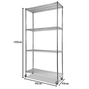 Modular Wire Storage Shelf 900 X 450 1800Mm Steel Shelving