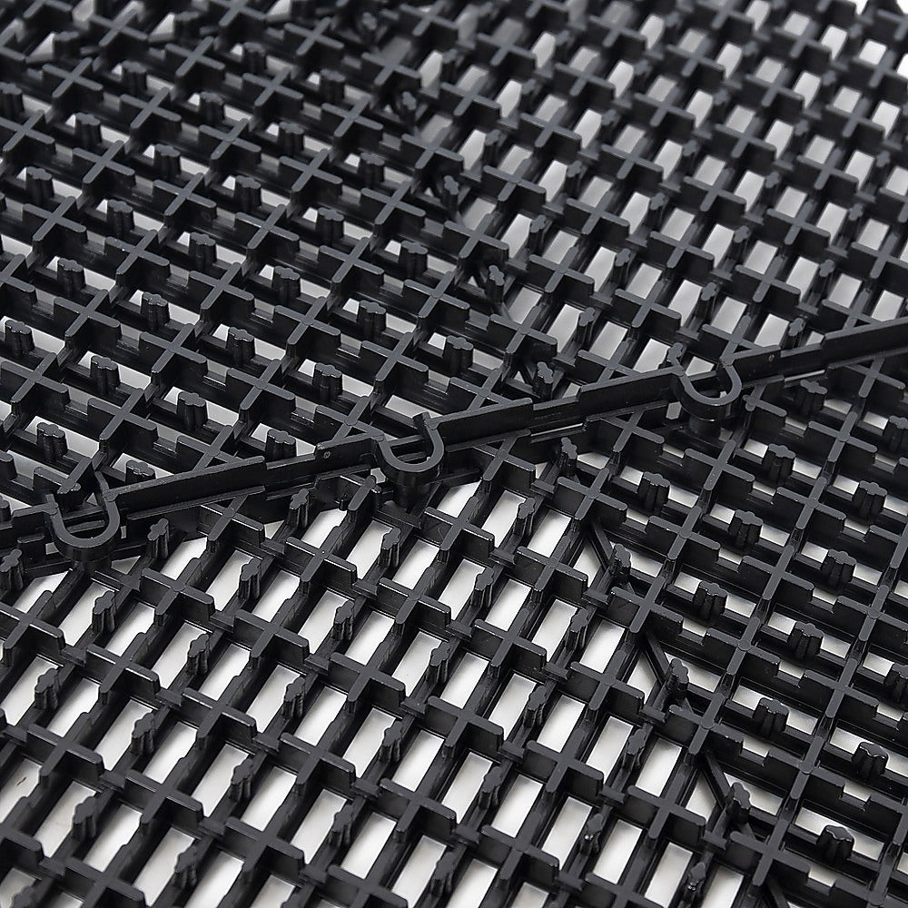 Randy & Travis Machinery Vented Garage Floor Tiles | Snow Water Drainage 30X30cm
