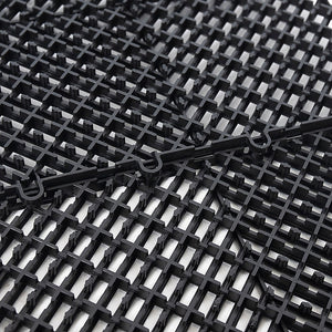 Randy & Travis Machinery Vented Garage Floor Tiles | Snow Water Drainage 30X30cm