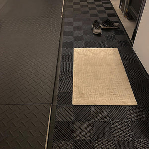 Randy & Travis Machinery Vented Garage Floor Tiles | Snow Water Drainage 30X30cm