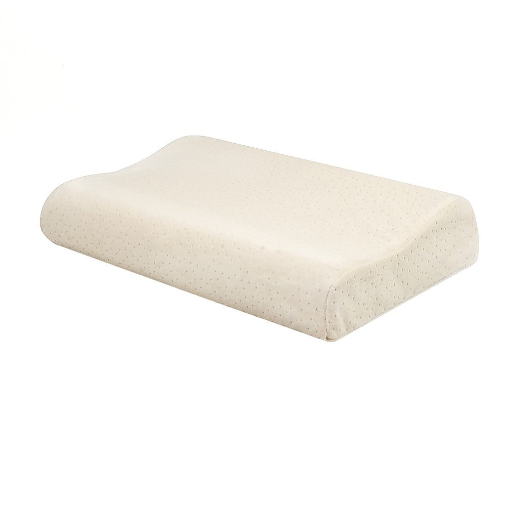 Pure Natural Latex Sleep Pillow Spine Support 30 X 50Cm