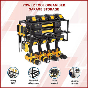 Randy & Travis Machinery Power Tool Organiser Garage Storage