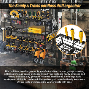 Randy & Travis Machinery Power Tool Organiser Garage Storage