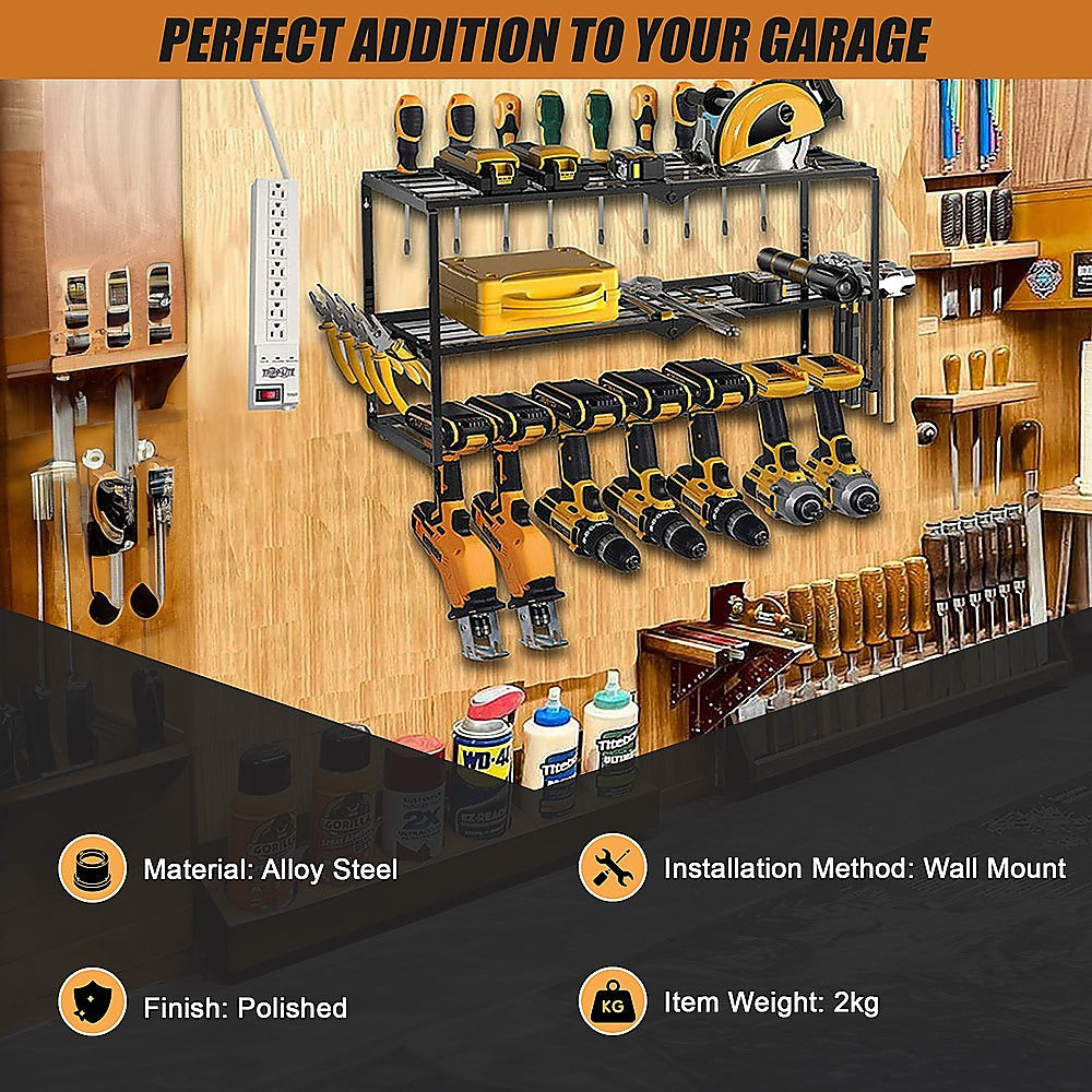 Randy & Travis Machinery Power Tool Organiser Garage Storage