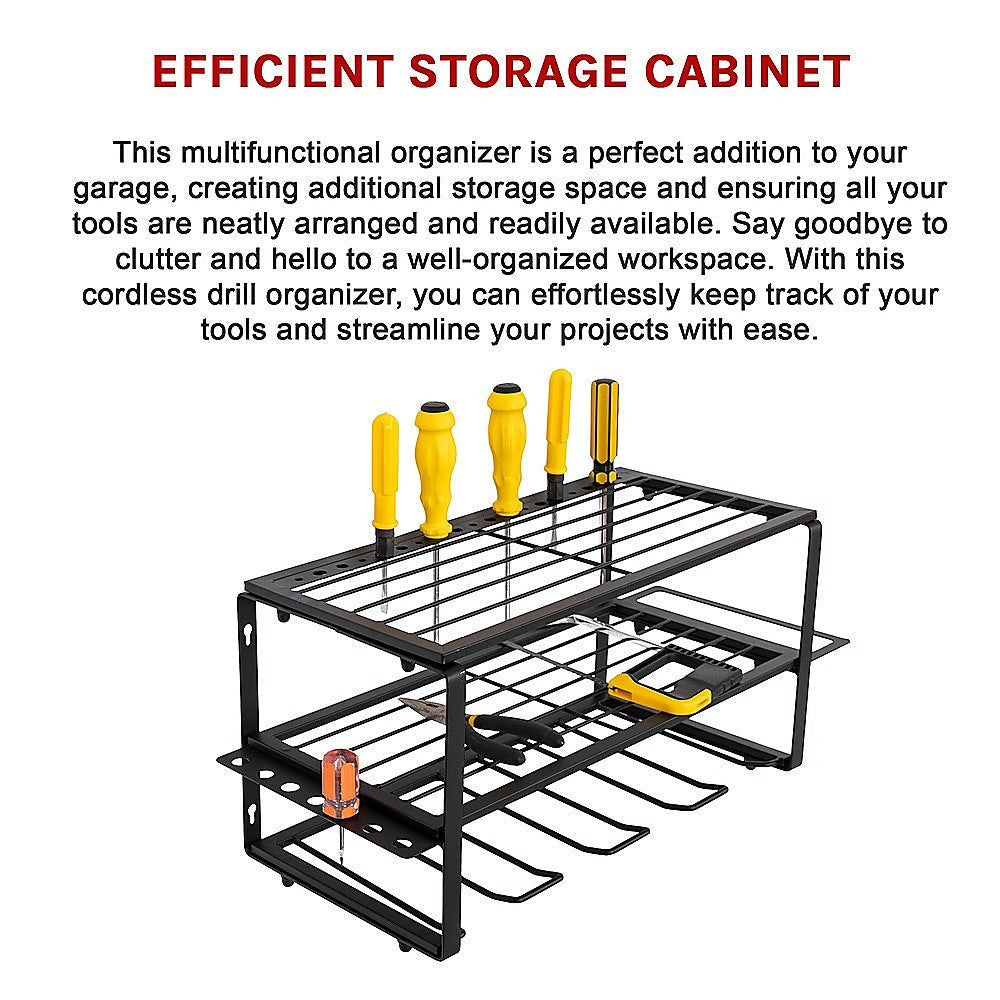 Randy & Travis Machinery Power Tool Organiser Garage Storage