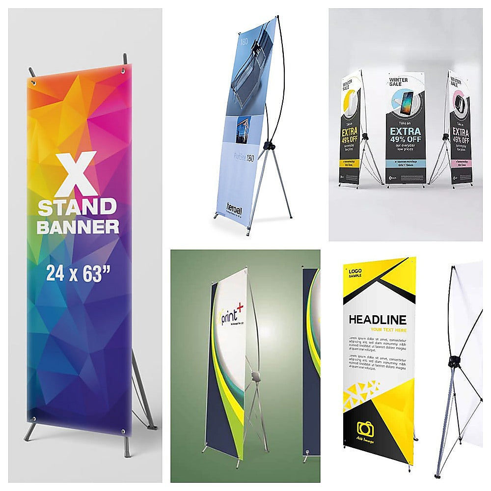 Randy & Travis Machinery X Banner Stand 180 90Cm Portable Display