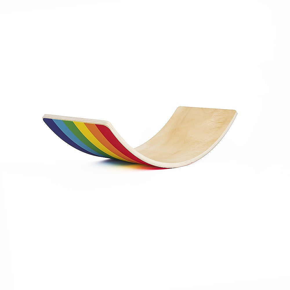 Randy & Travis Machinery Wooden Wobble Balance Board For Kids Toddlers Adults