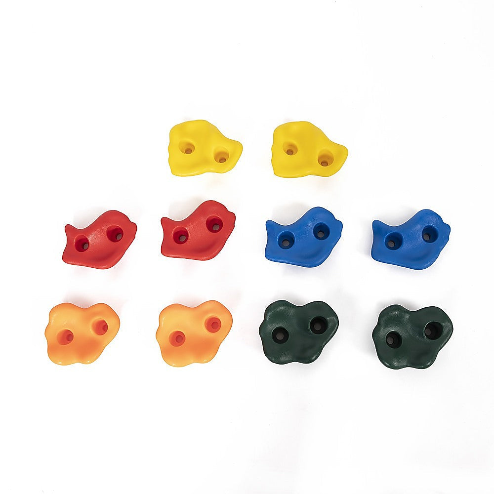 Brienz Deluxe 10 X Holds For Rock Climbing Wall Kids Outdoor Playground