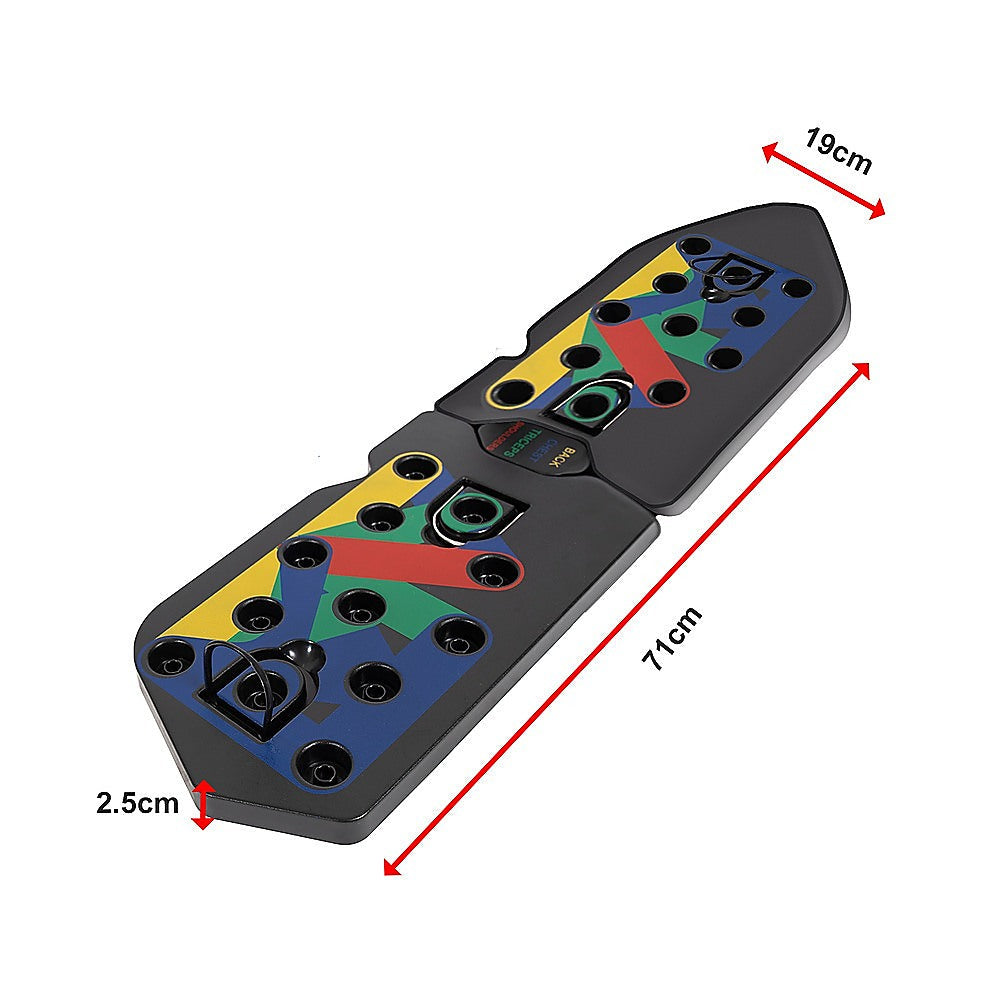 Push Up Board Rack System 13-In-1 Body Building Exercise Workout Tools