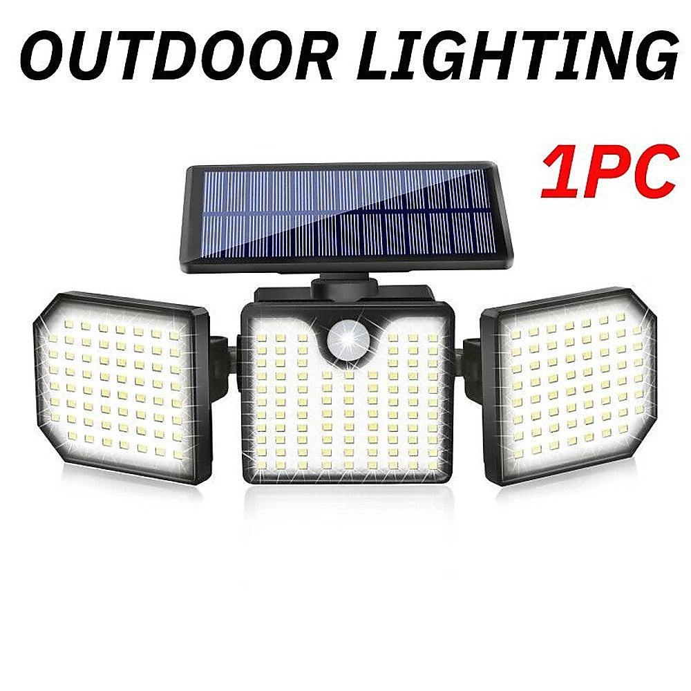 230 Led Solar Lights Outdoor 260Lm Waterproof Motion Sensor Security Wall Lamp