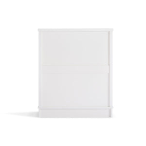 Margaux White Coastal Style Chest Of Drawers Tallboy