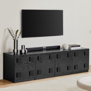 Tara Black Tv Unit