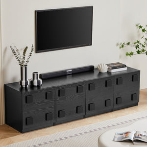 Tara Black Tv Unit