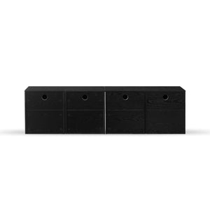 Tara Black Tv Unit