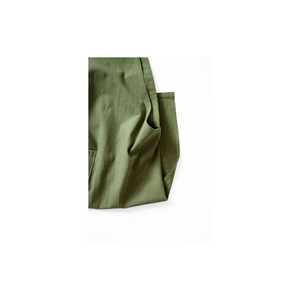 Grey Cotton Linen H Back Apron Solid Color Kitchen Cooking With Pocket
