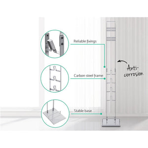 Artiss Freestanding Vacuum Stand Rack For Dyson Handheld Cleaner V6 V7 V8 V10 V11 Silver