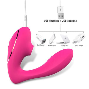 Clitoral Sucking Vibrator Usb Rechargeable G-Spot Stimulation Bdsm