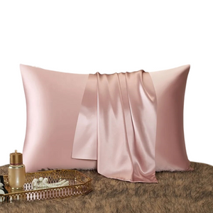 Pillowcase 50X90cm Pink Natural Mulberry Silk For Comfortable Bed