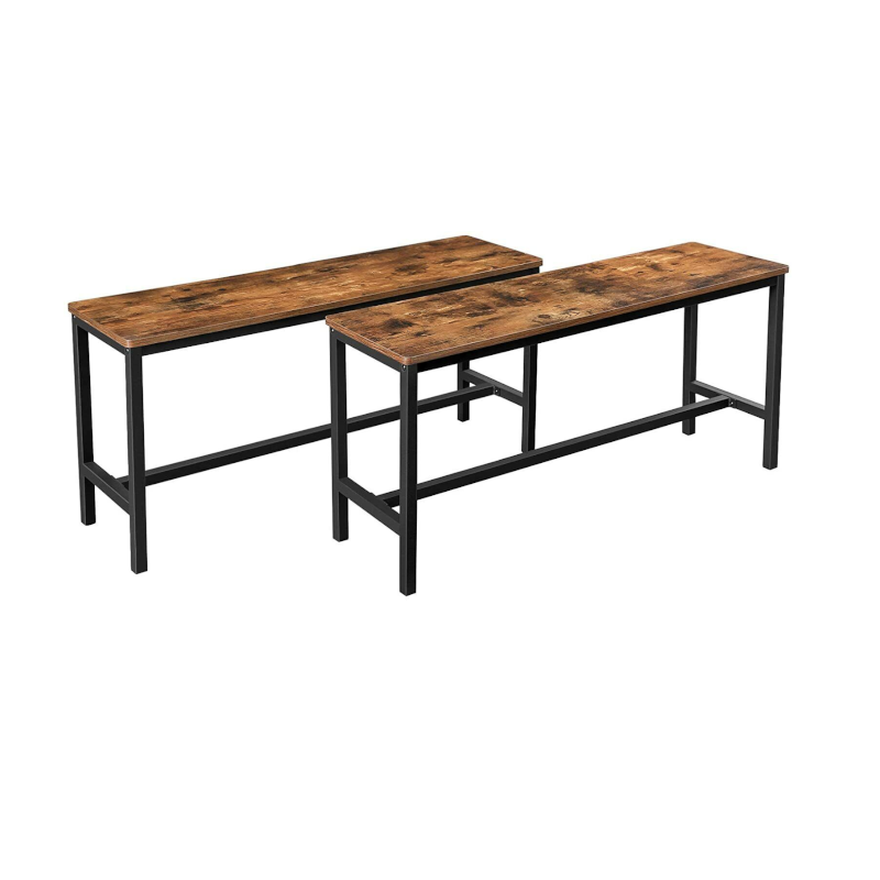 Vasagle Set Of 2 Dining Benches