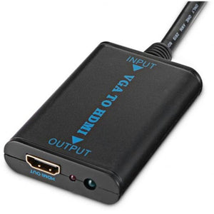 Vga To Hdmi Female Converter Black