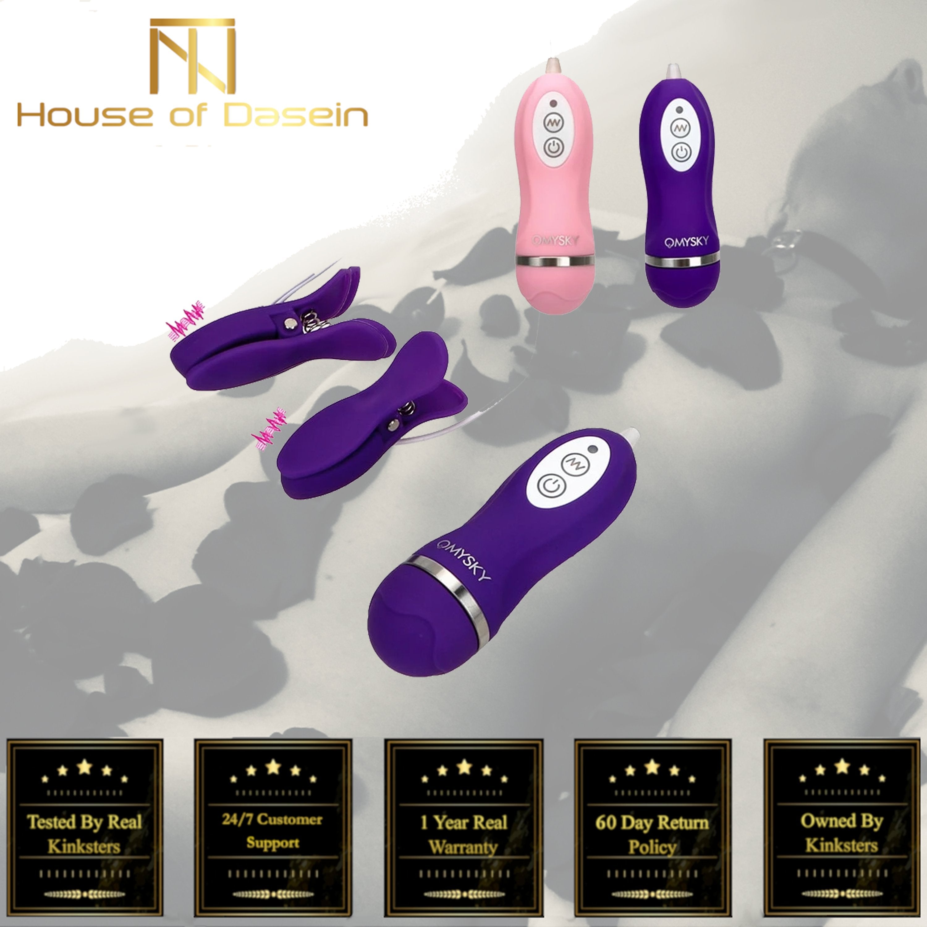 Vibrating Nipple Clamps Silicone Vibrators Bdsm Breast Clips