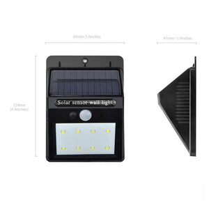 Home Garden Wall Mounted Led Motion Sensor Solar Lights