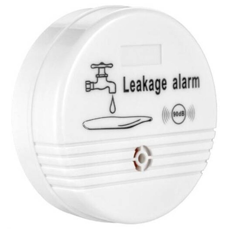 Water Leakage Alarm Household Overflow Immersion Detector White