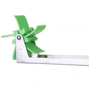 Watermelon Cutter Windmill Shape Plastic Slicer For Cutting Power Save Light Green