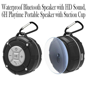 Suction Cup Waterproof Bluetooth Shower Speaker With Hd Sound