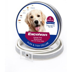 Waterproof Flea Tick Collar For Dog Gray