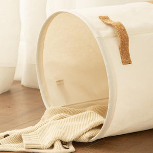 Linen Laundry Basket Small Or Large Hamper Home Organisation